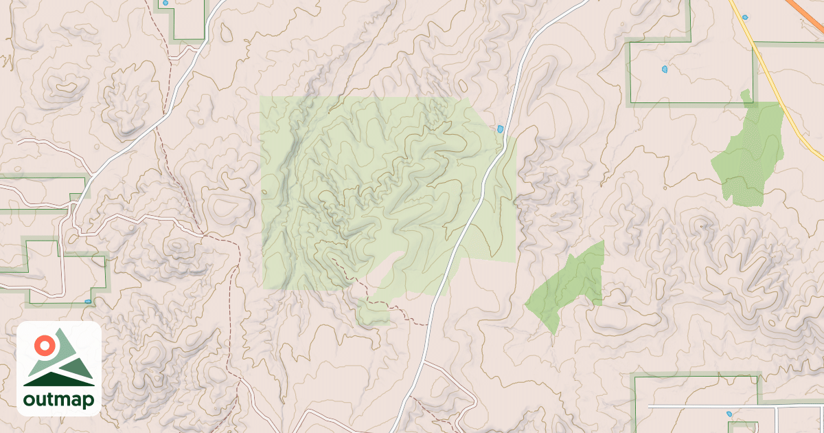 Map of TOWN DRAW