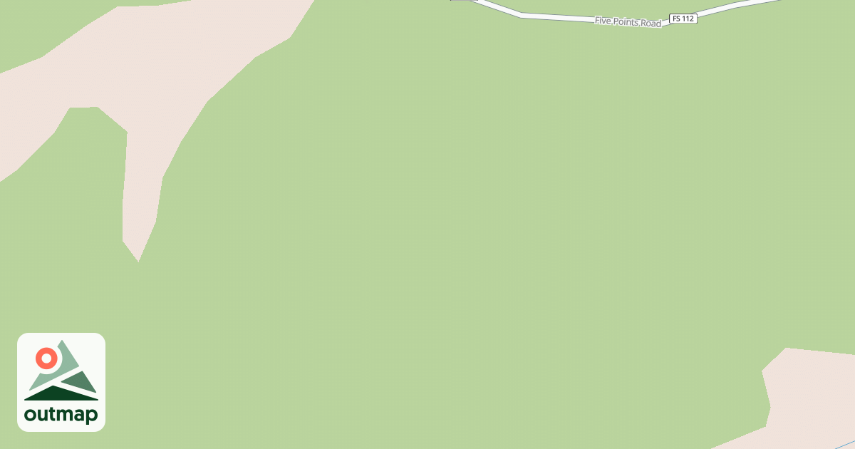 Map of USFS National Forest System Roads {C5AC55C3-B549-43FE-BFBC-B6C78B562CBD}