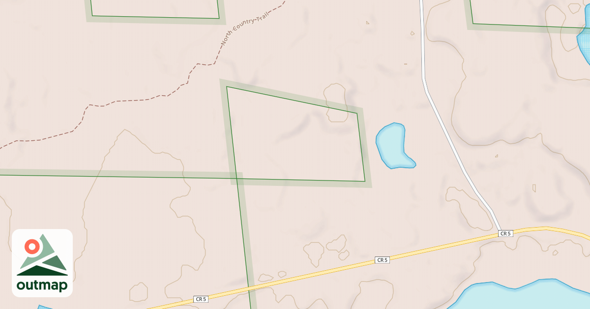 Map of FR 2100 SPUR B