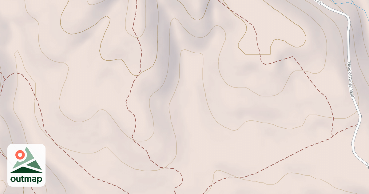 Map of White Sulphur Ohv Trail - D