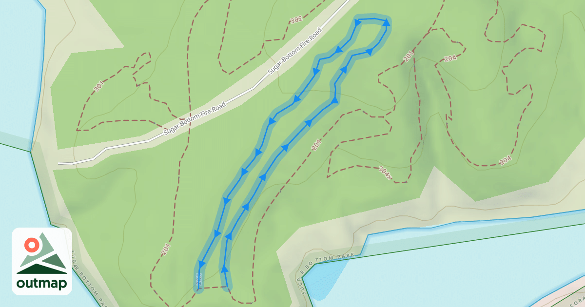 Map of 205