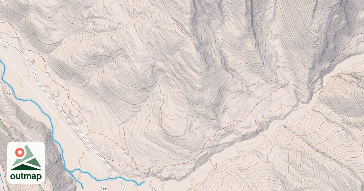 Map of Fairview Creek