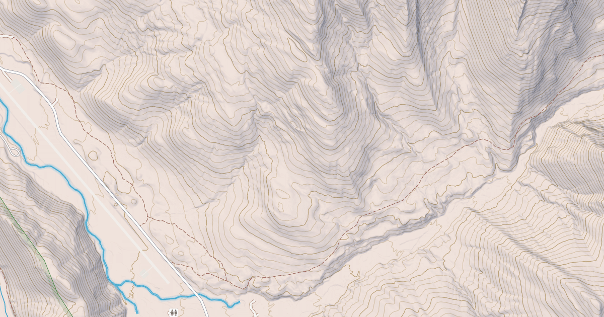 Map preview of Fairview Creek