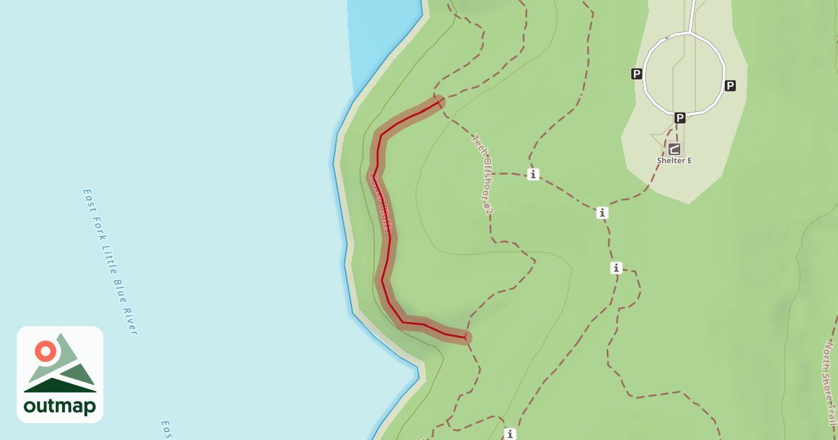 Map of Lower Bluffs