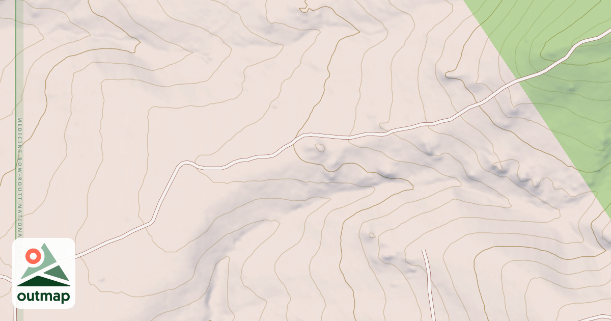 Map of CORRAL CREEK RD 3P