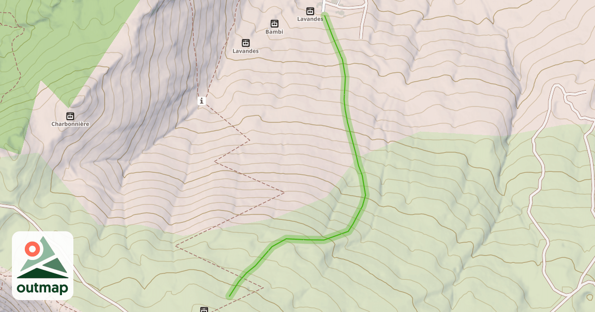 Map of Les Colchiques