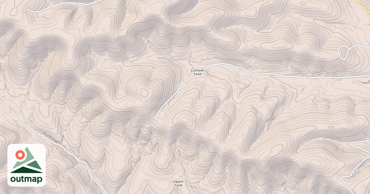 Map of FUEL BREAK