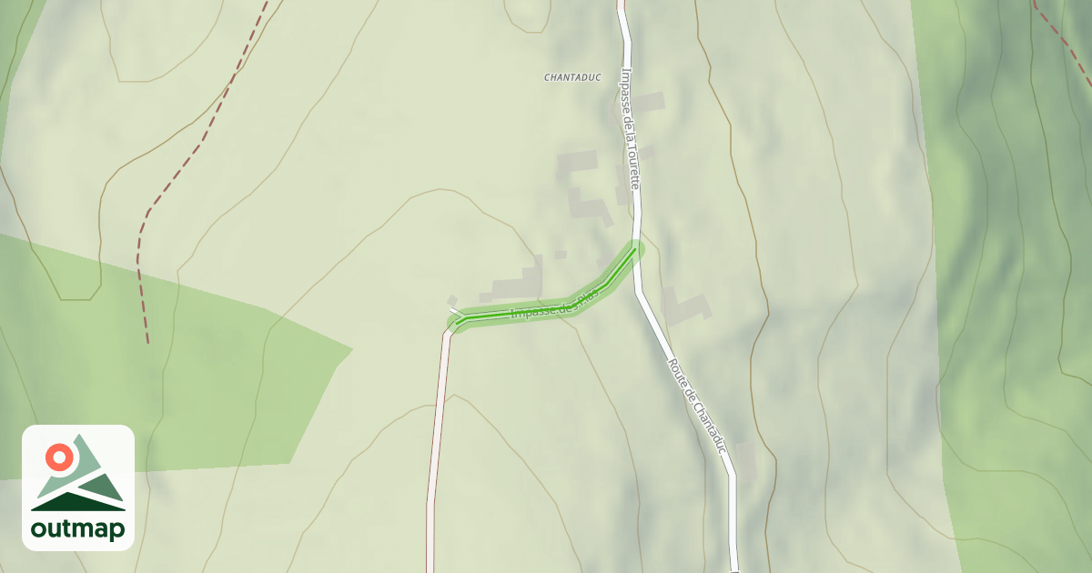 Map of Impasse des Plas