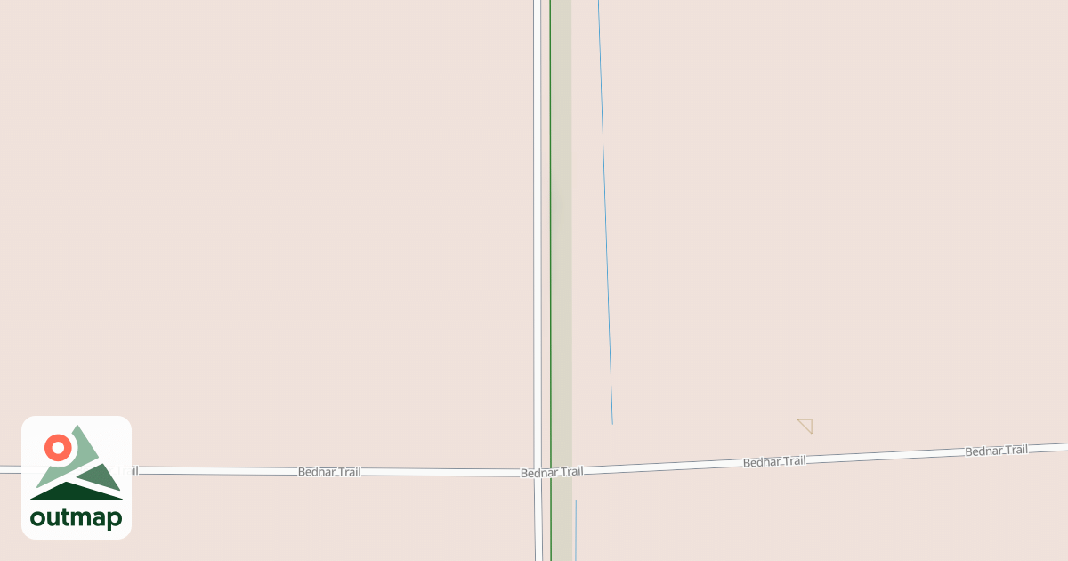 Map of Warroad/Roseau Trails