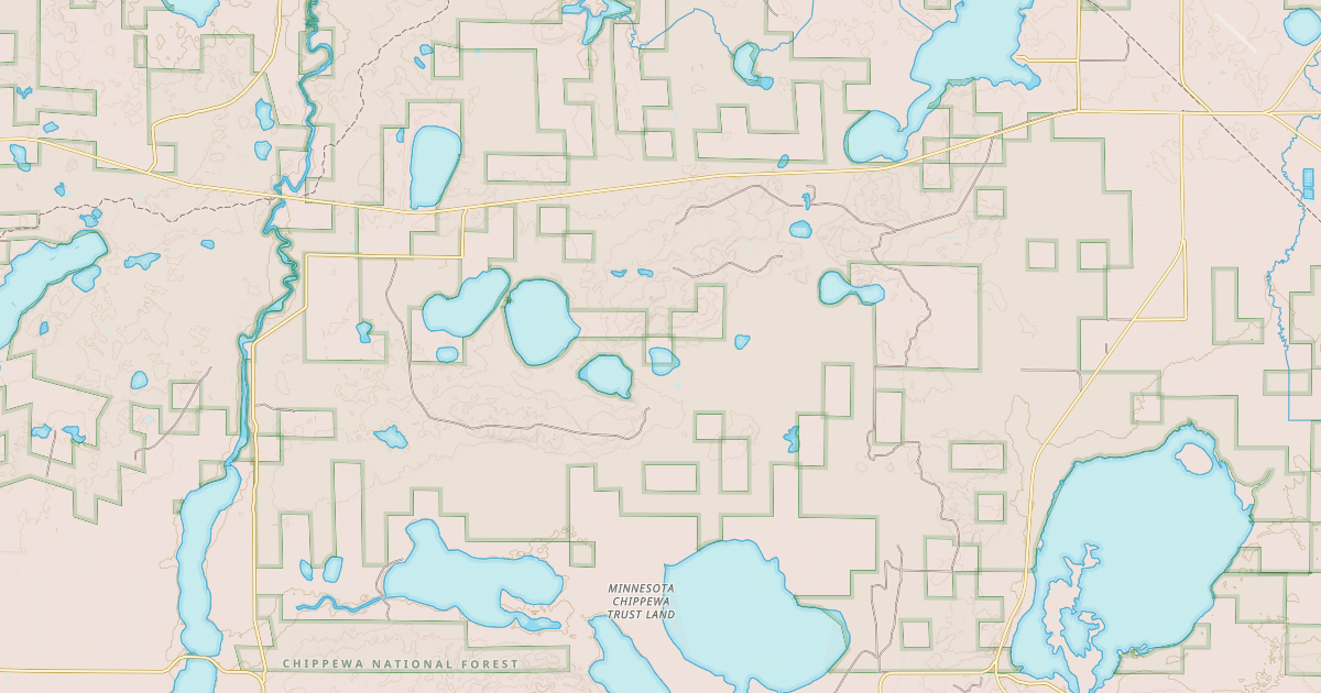 Map preview of Lost Girl Gia Snowmobile Trail