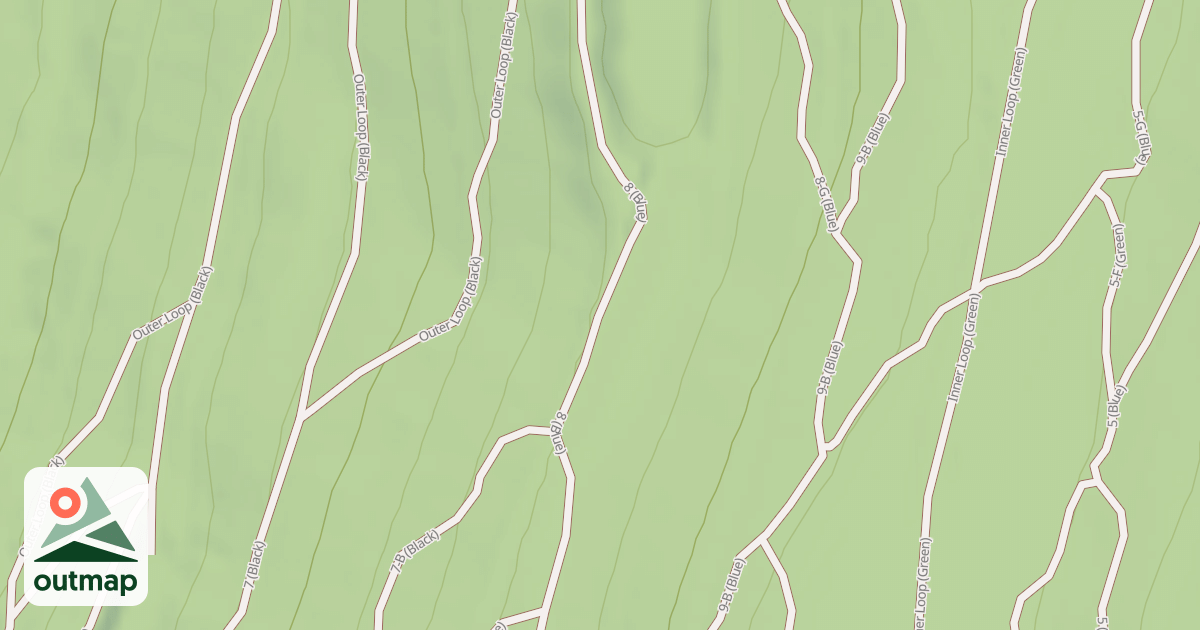 Map of Rock Run ATV Trails