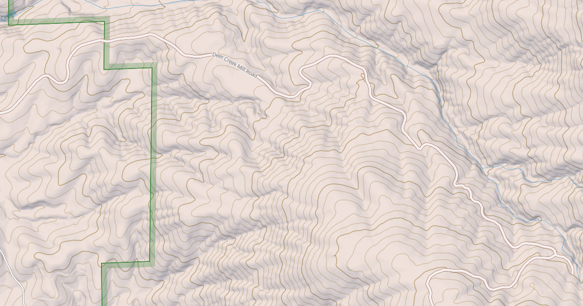 Map preview of DEER CREEK MILL
