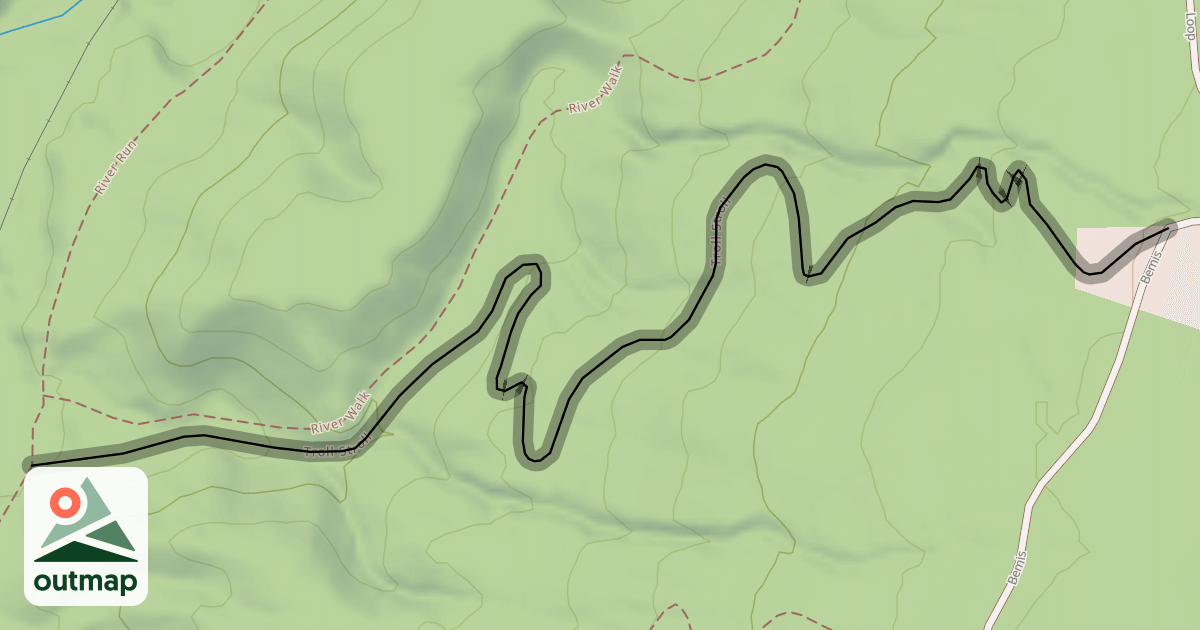Map of Troll Stroll