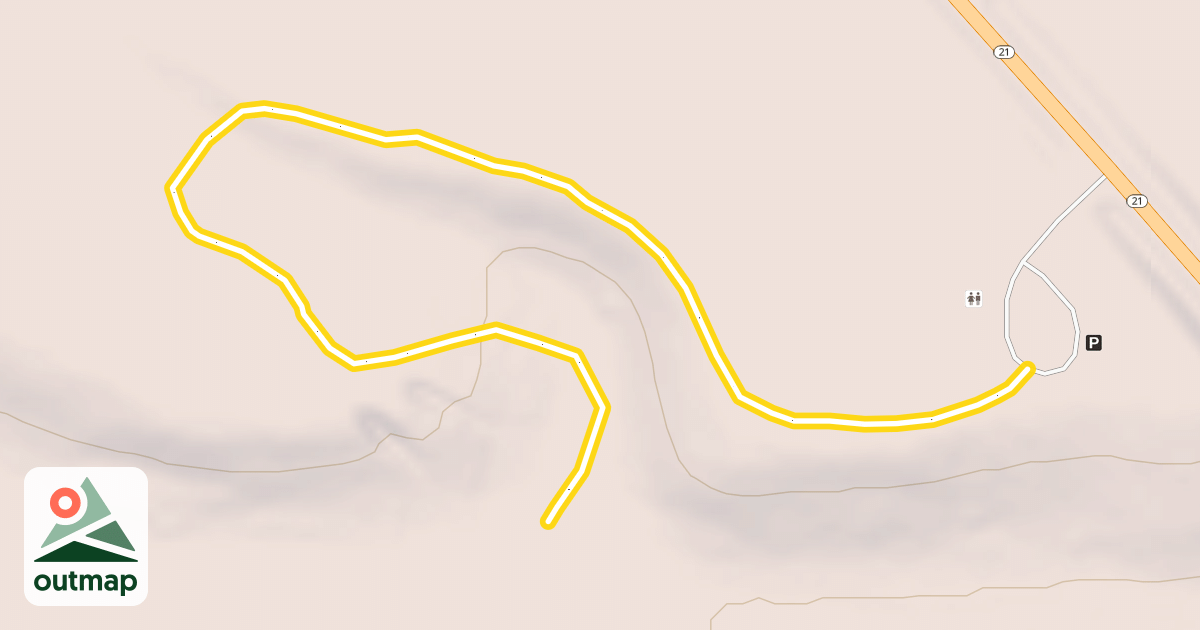 Map of Lupine Loop