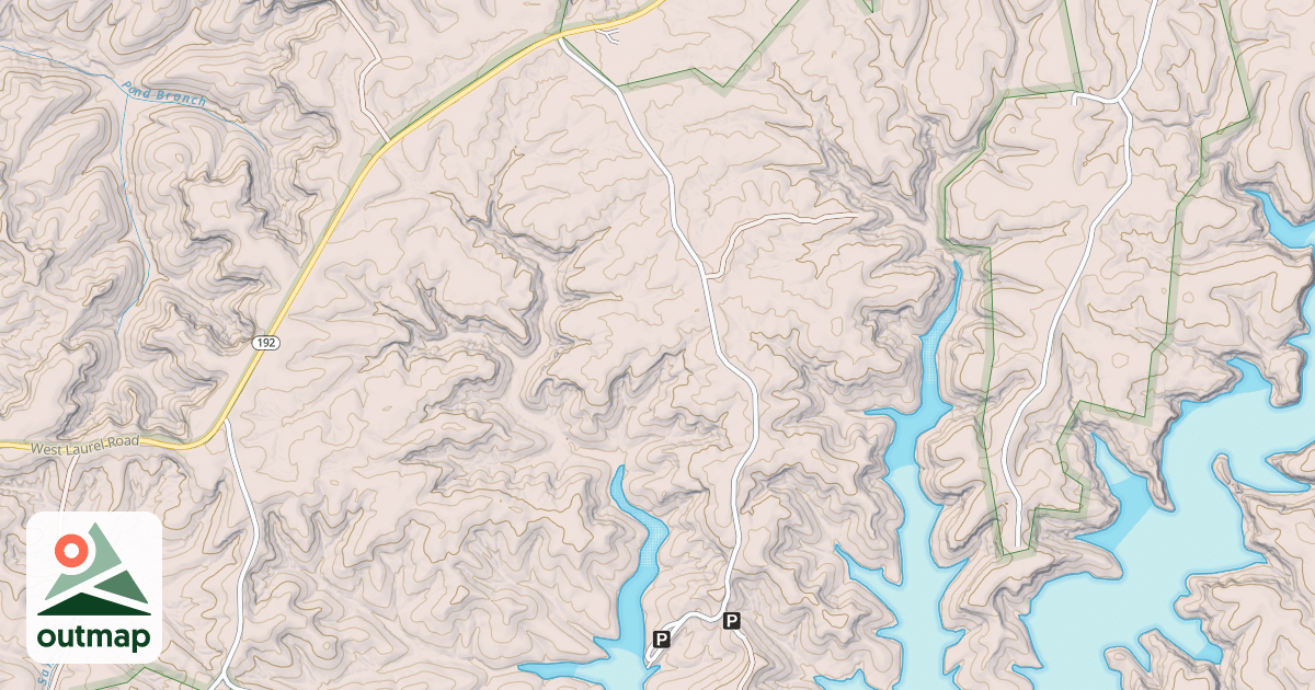 Map of MARSH BRANCH