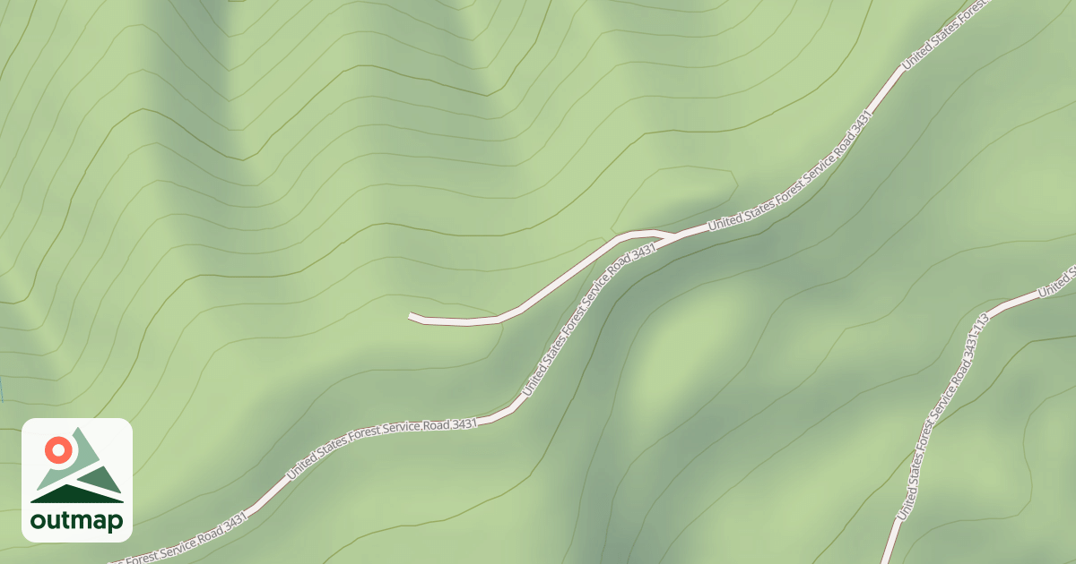 Map of USFS Motor Vehicle Use Map Roads {2A8F3D41-1AB1-472B-8389-D4FA5E4A5852}