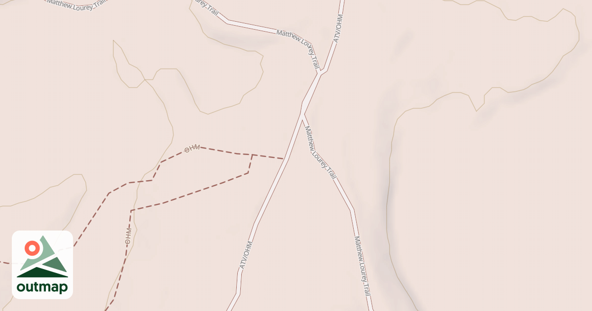 Map of Straight Arrows Trail