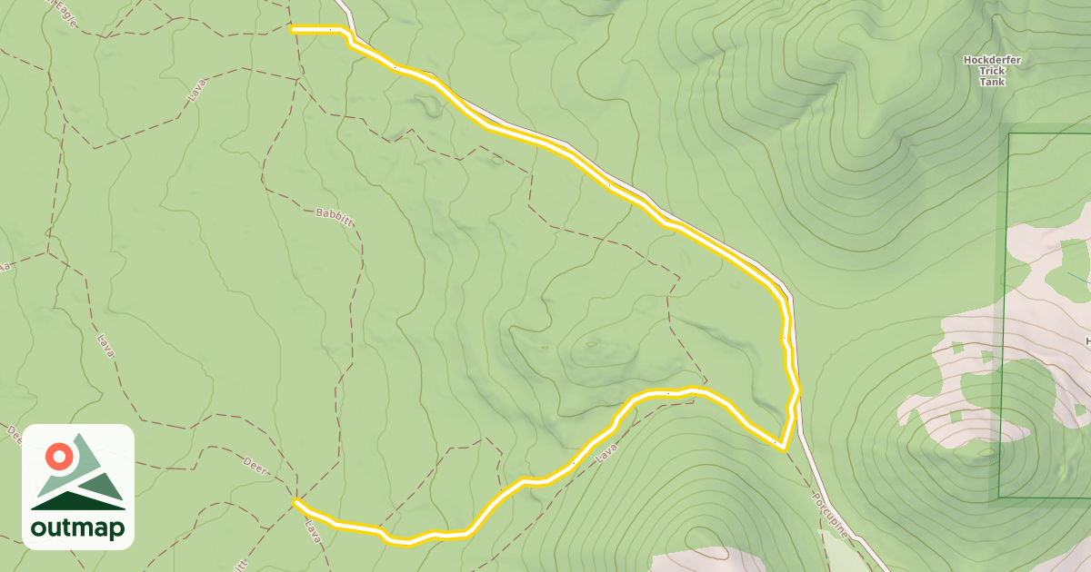Map of Goshawk
