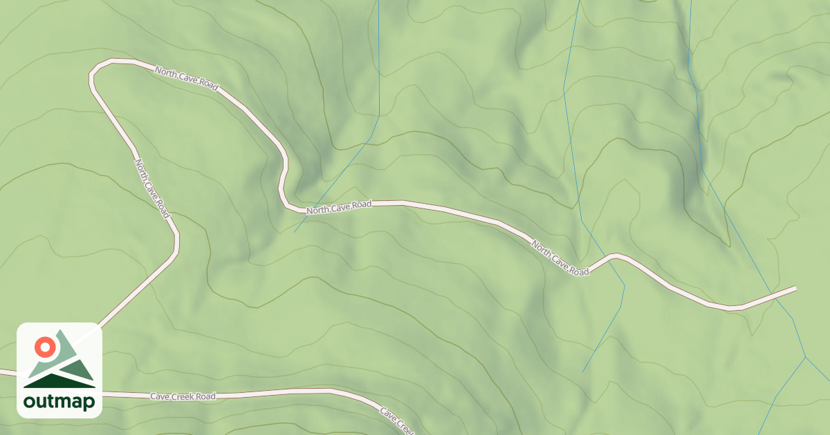Map of NORTH CAVE