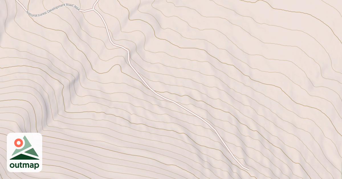 Map of 3664A
