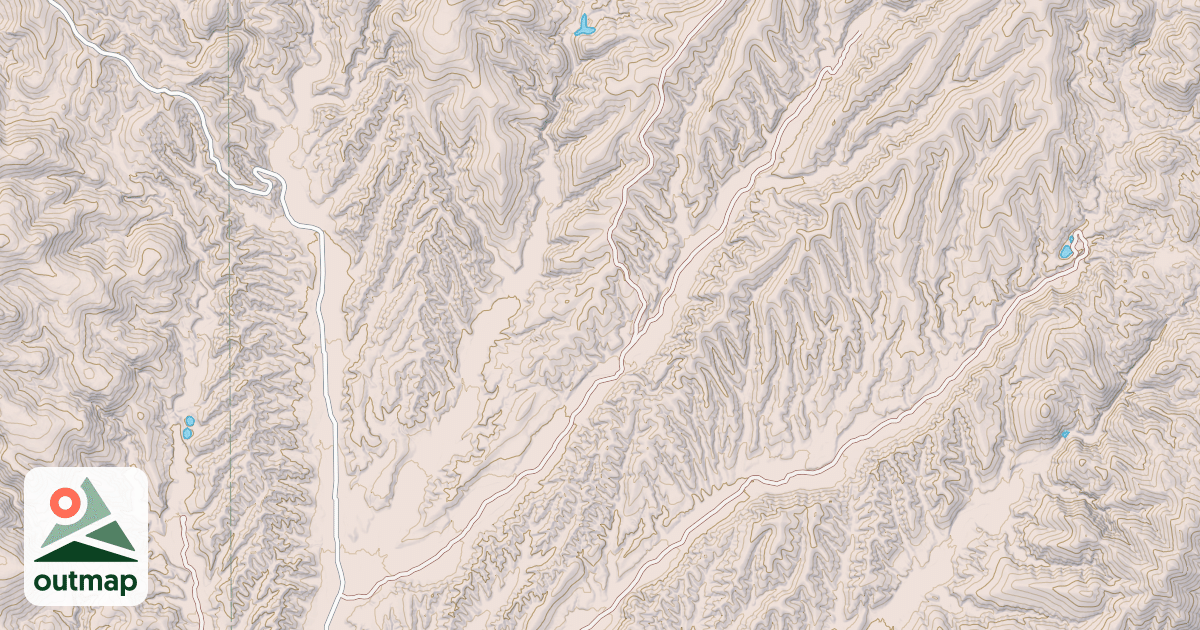Map of CANONCITO