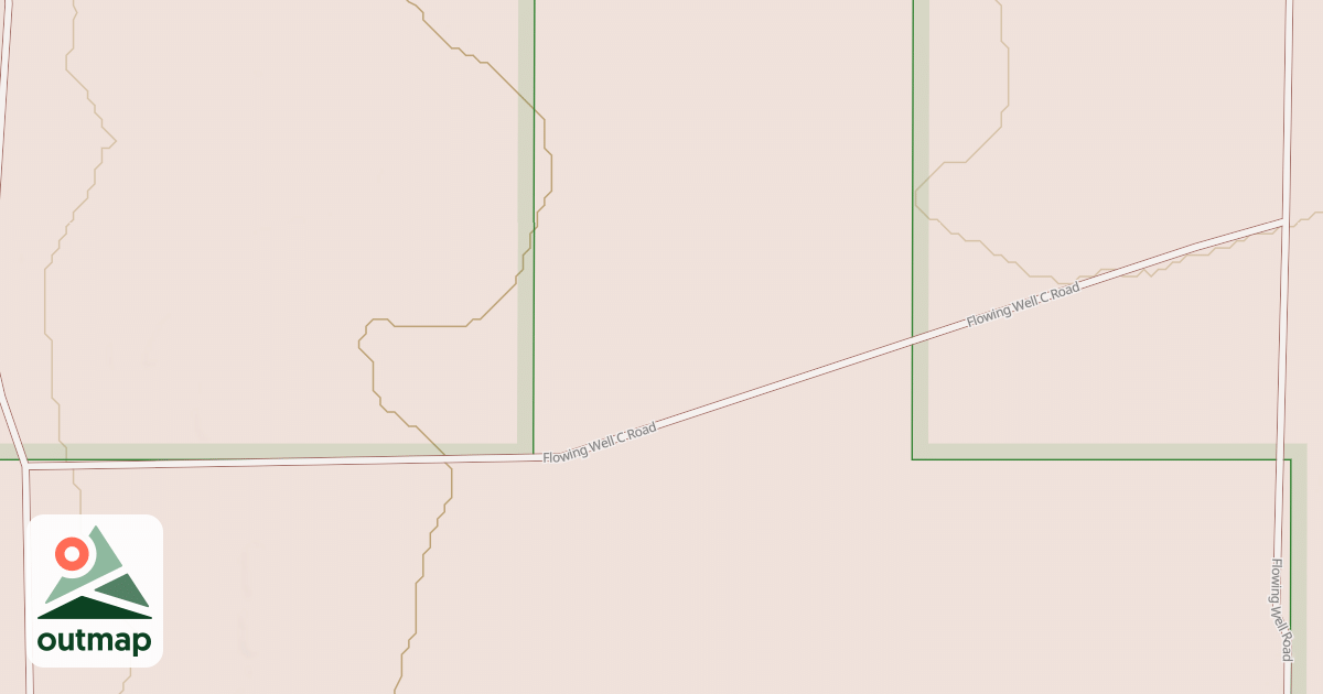 Map of FLOWING WELL C