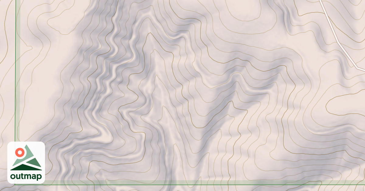 Map of BOUNDARY PT SOUTH B