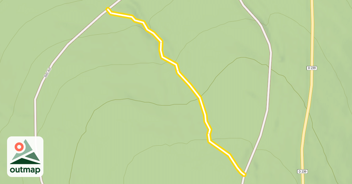 Map of Le Ravin des Fadats