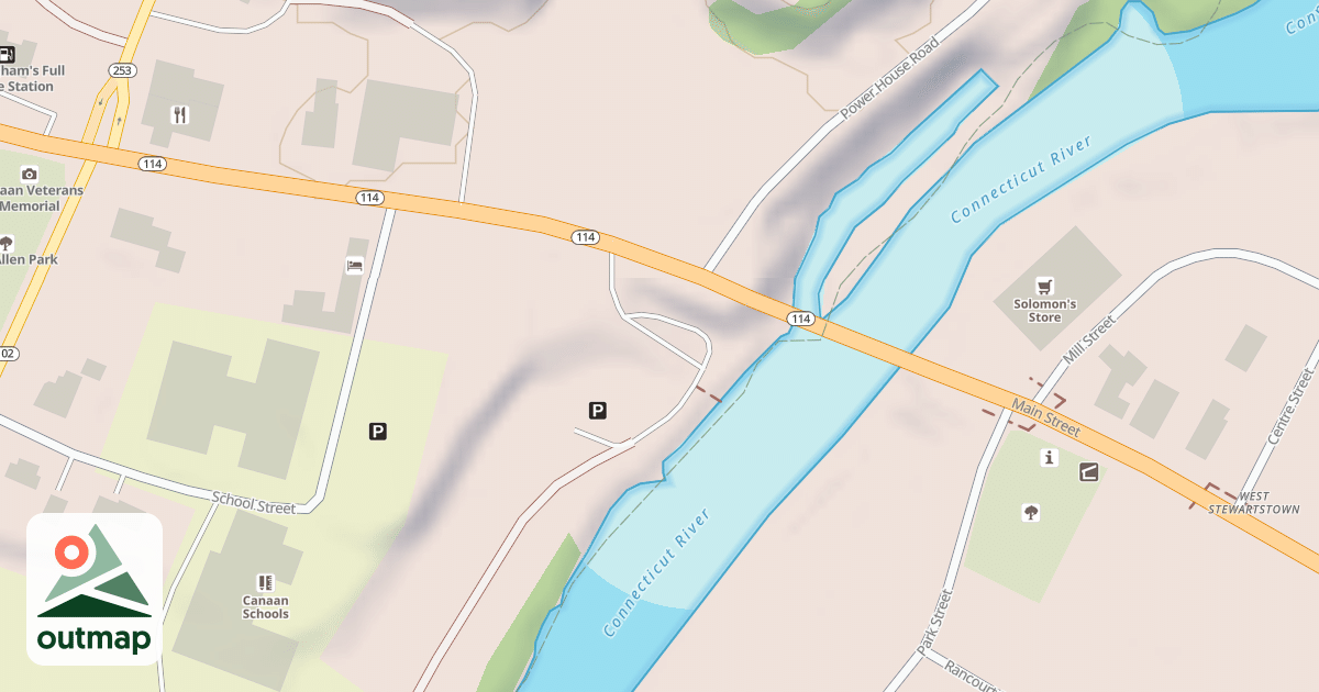 Map of 96 F