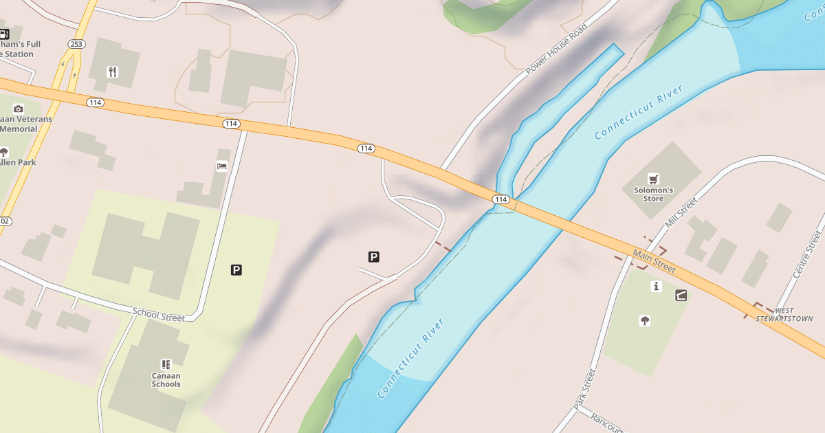 Map preview of 96 F