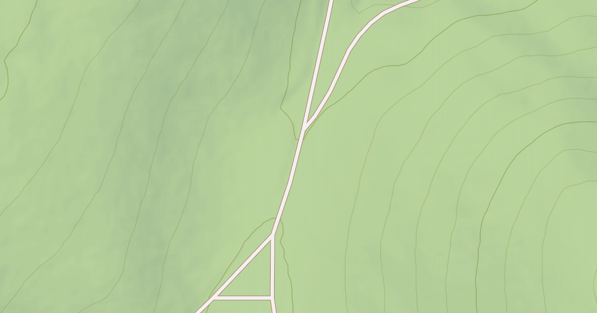 Map preview of MILL CREEK PLATEAU