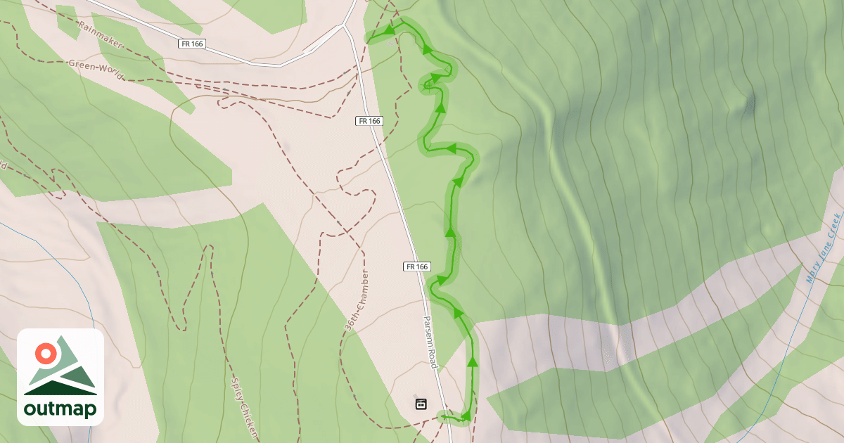 Map of Upper Green World