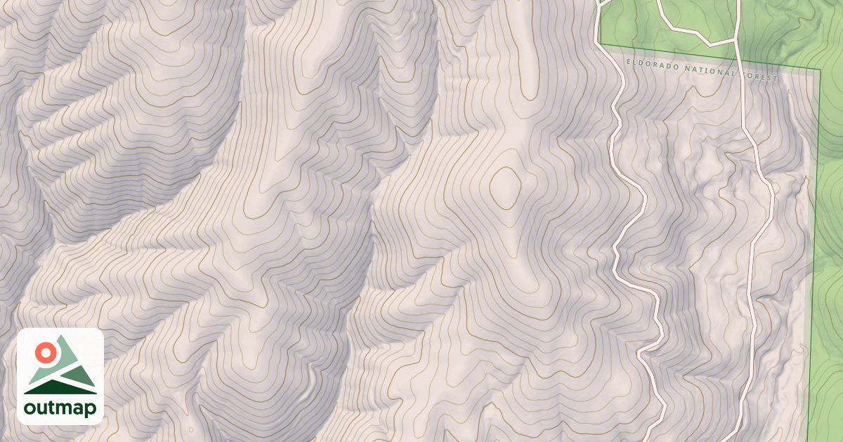 Map of Bald Mountain
