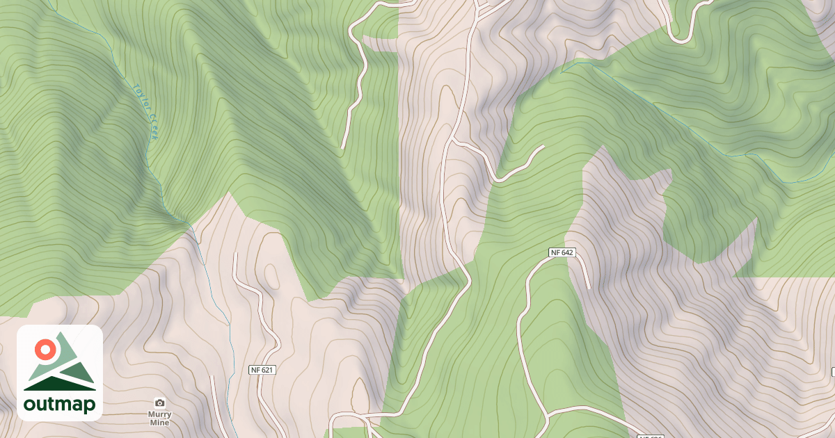 Map of HARRY SPUR