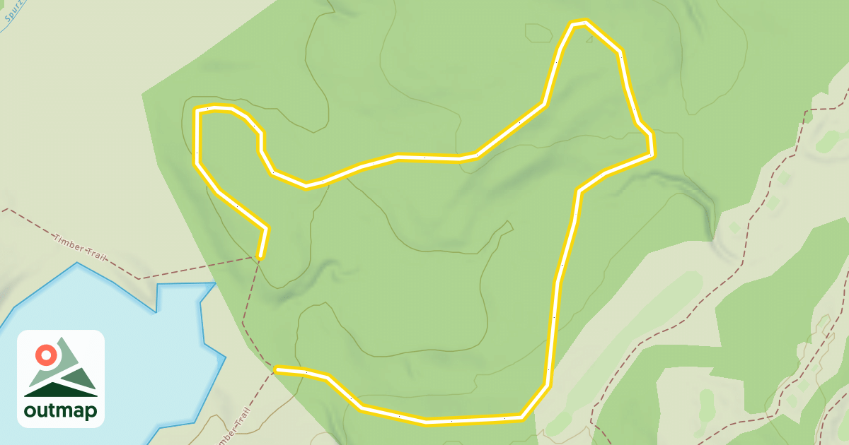 Map of Hill Trail