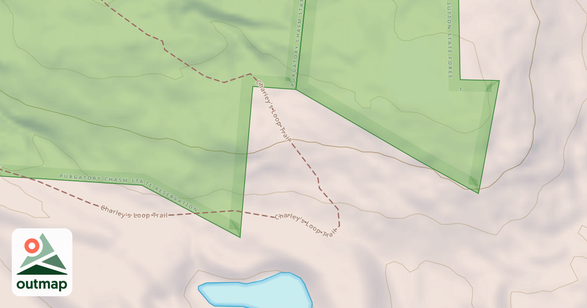 Map of Charley's Loop