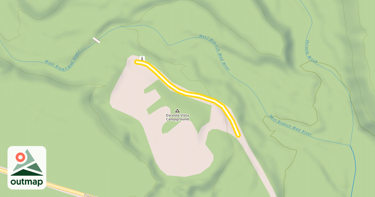 Map of Fire Road 203