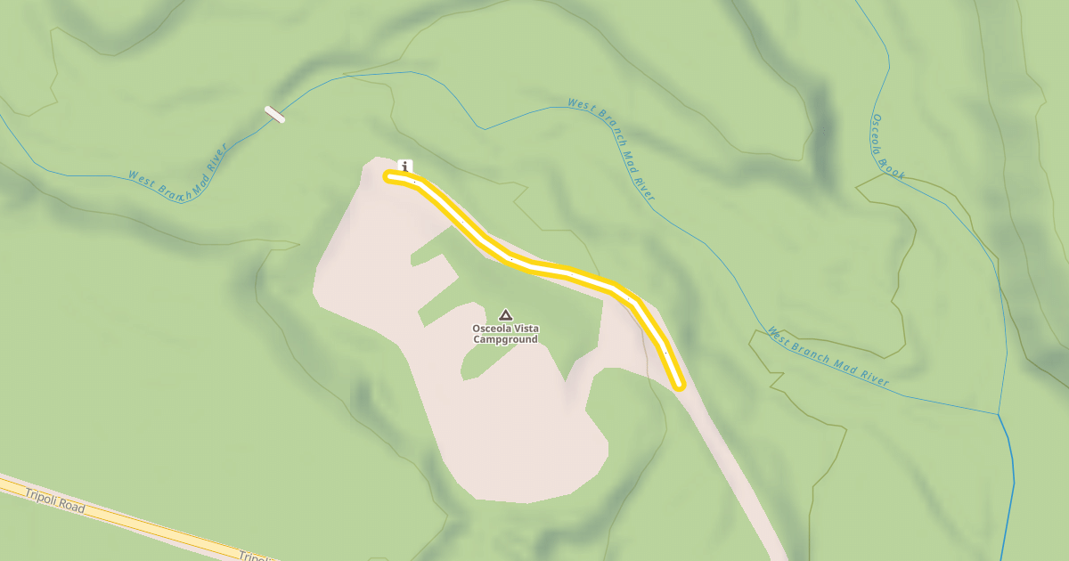 Map preview of Fire Road 203