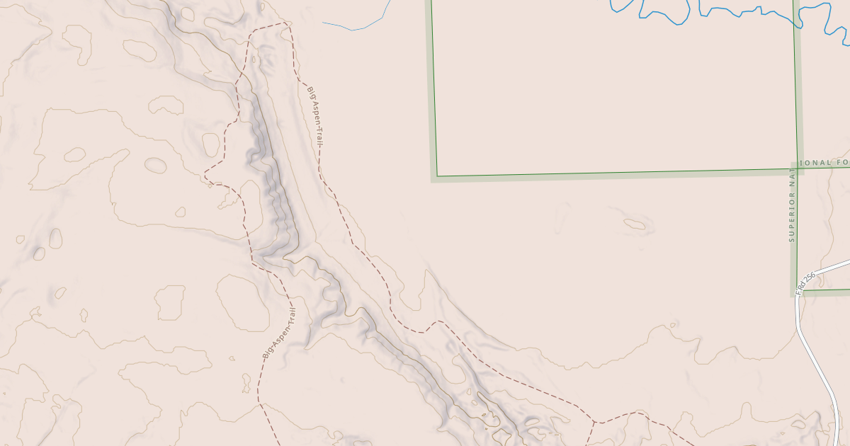 Map preview of Big Aspen Spur D