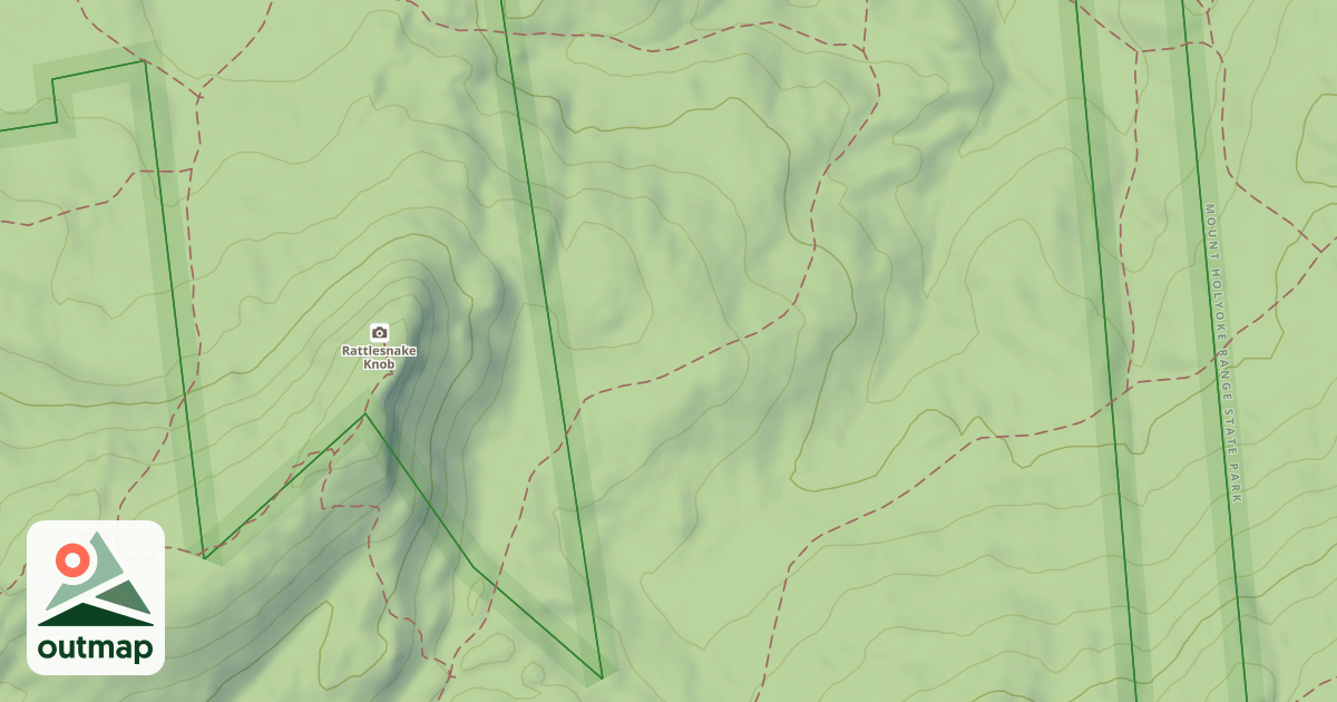 Map of Red Trail