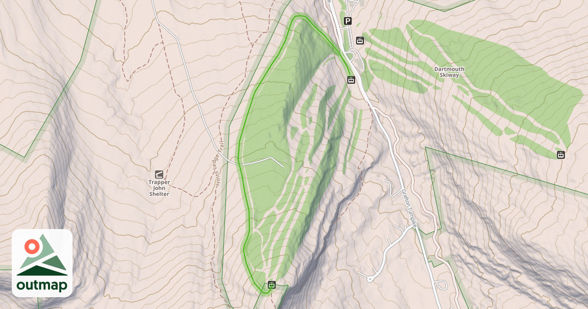 Map of Big Green