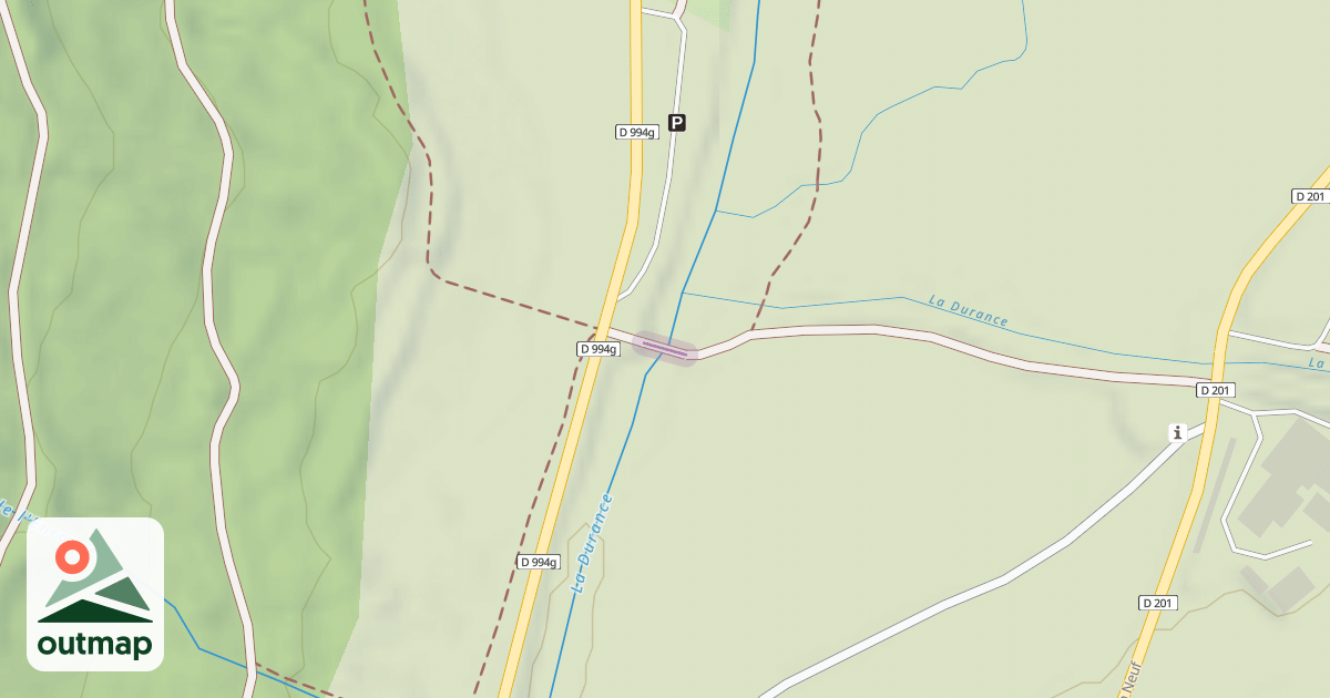 Map of Pont des Amoureux