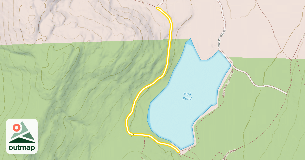 Map of Sugar Hill Run