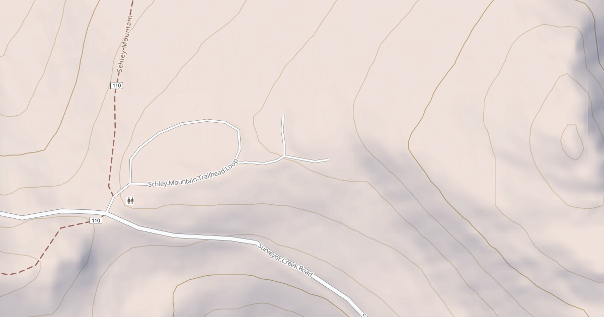 Map preview of SCHLEY MTN TH CORRAL ACCESS