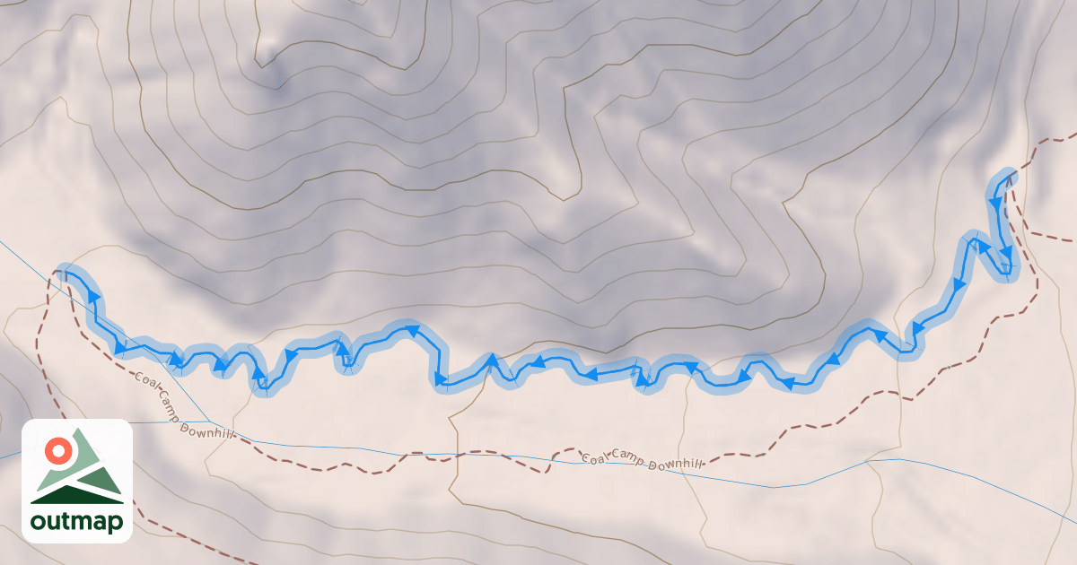 Map of Coal Camp Uphill
