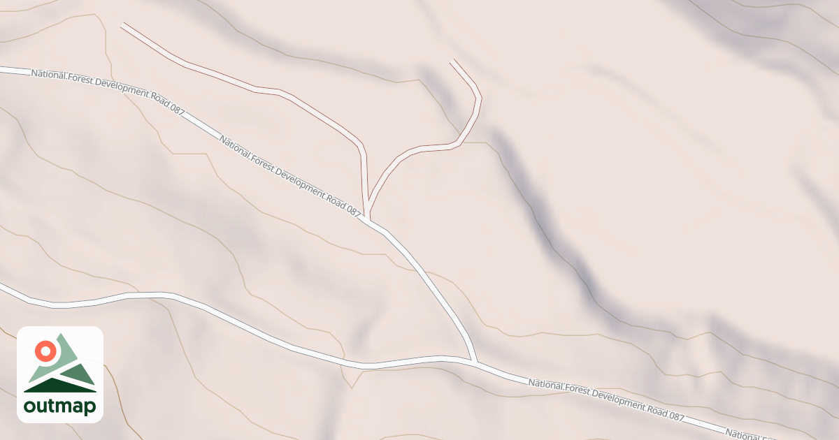 Map of BOX CANYON