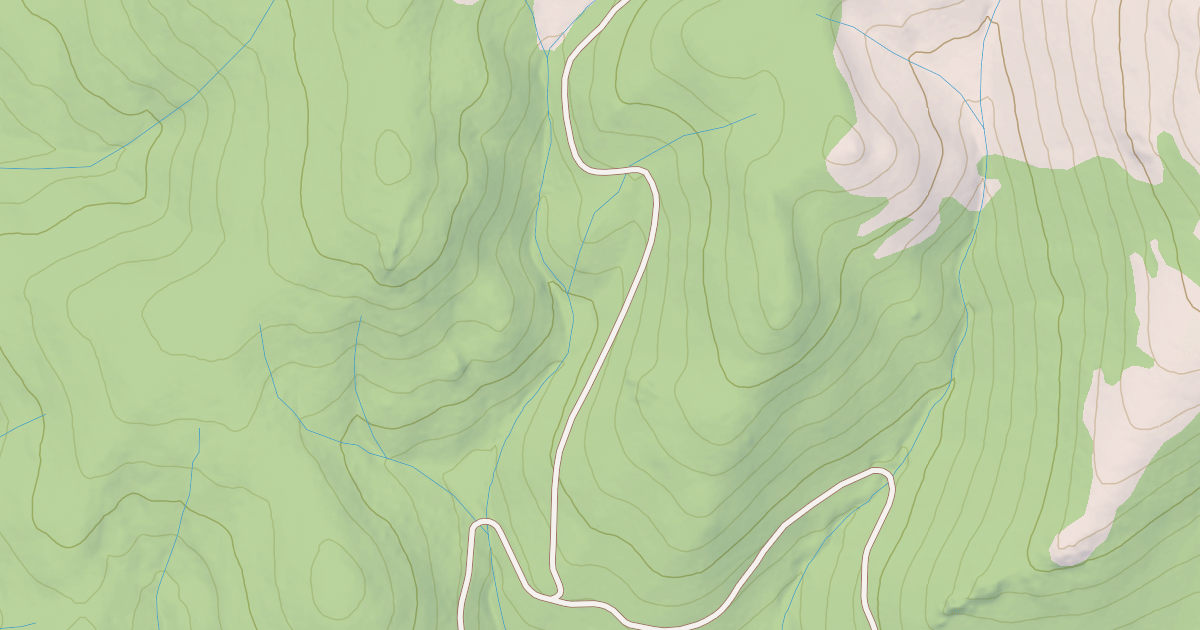 Map preview of CARMEN VALLEY SPUR
