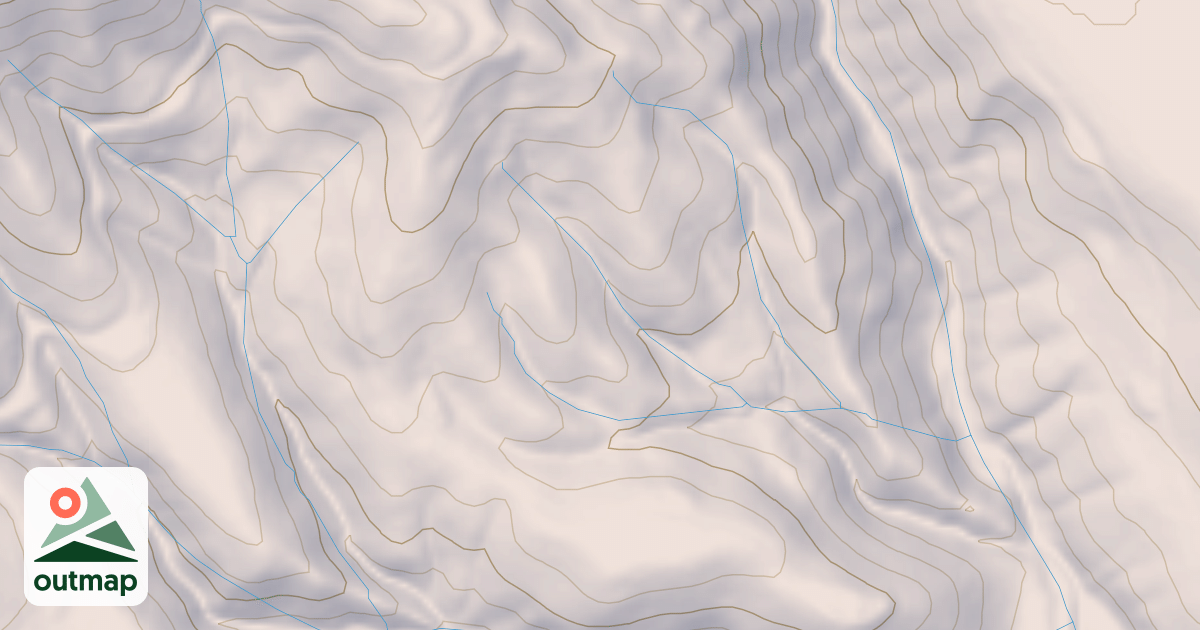 Map of BLUFF CR.- MAD RIVER