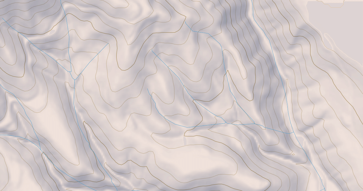 Map preview of BLUFF CR.- MAD RIVER