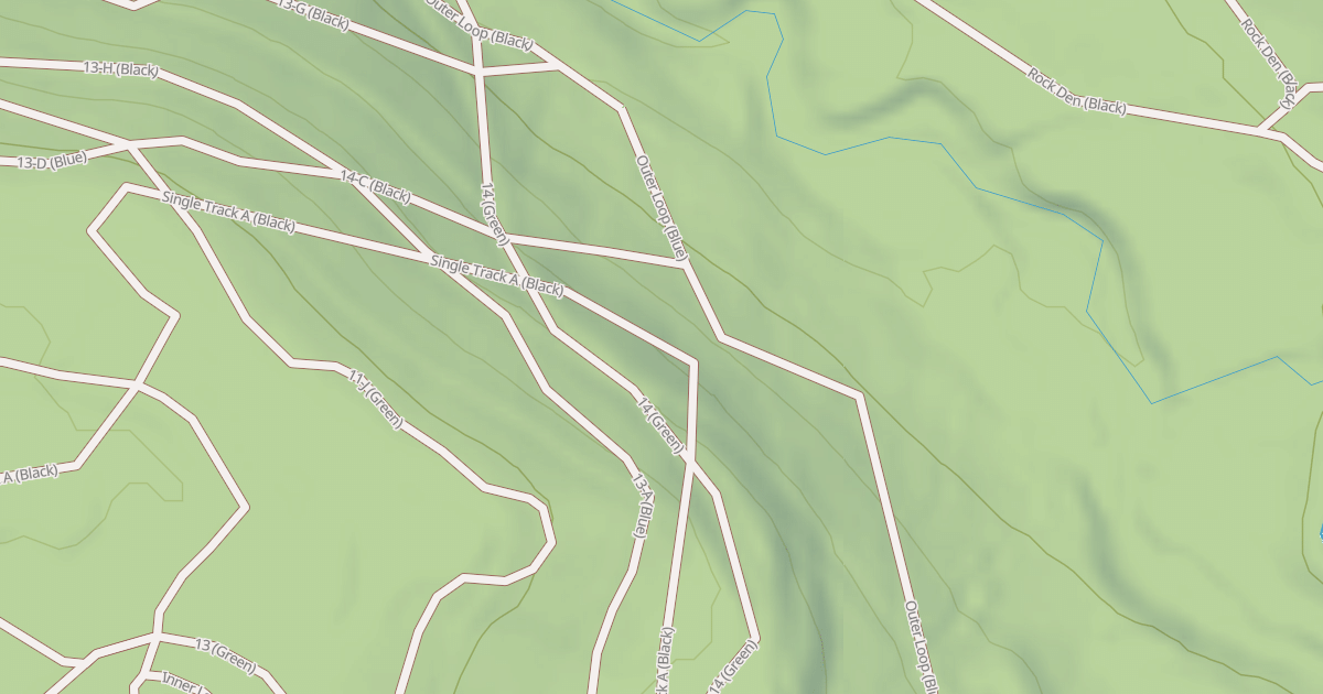 Map preview of Rock Run ATV Trails